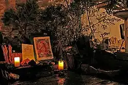 A new age shrine.