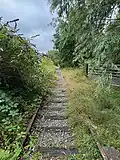 The crossing at New Lane, Thornton