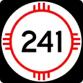 State Road 241 marker
