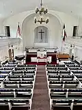 Sanctuary view from balcony