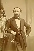 Booth in an undated portrait