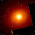Center of NGC 788 imaged by the Hubble Space Telescope