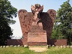 The "Niedersachsenstein" in Worpswede, Germany.
