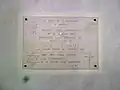 Saint Steven's Church bombing plaquette 22-02-'44