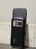 Back, open, camera slider closed