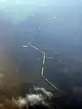 A section of the canal in 2008, to the north of Simferopol