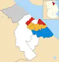 2004 results map
