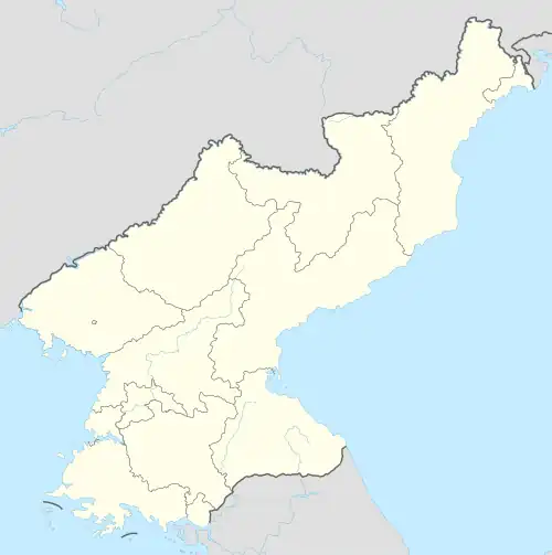 Kaech'ŏn is located in North Korea