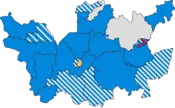 2007 results map