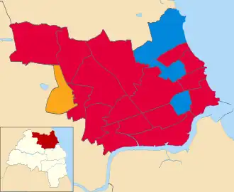 2018 results map