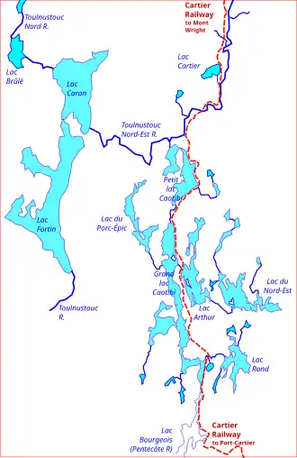 Northeast Toulnustouc south basin