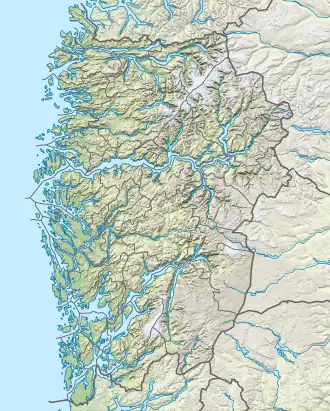 Sysenvatnet is located in Vestland