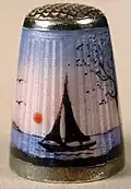 20th century Norwegian enamel (guilloché)
