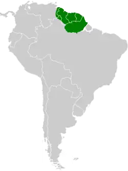 Map of range