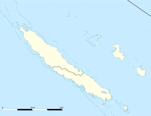 Goro mine is located in New Caledonia