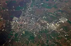 Aerial view.