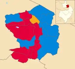 2004 results map