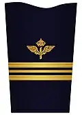 Mess jacket sleeve insignia for a major (2003–present)