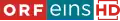 ORF eins HD logo from 8 January 2011 – 26 April 2019