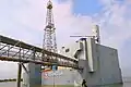 Derrick of Ocean Star Offshore Oil Rig & Museum
