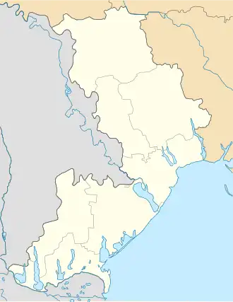 Teplodar is located in Odesa Oblast