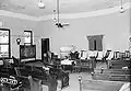 Second floor courtroom.