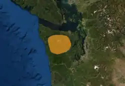 Map of range
