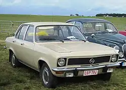 Opel Ascona A 4-door saloon