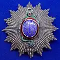 A grand cross star of the Imperial Order of the Dragon of Annam in the Tallinn Museum of Orders of Knighthood, Tallinn.