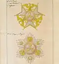 Projects for the plaque of Grand Knight of the Order of the Three Golden Fleeces, Museum of the Legion of Honor.