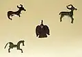 Early medieval jewellery, 5th-7th century, animal-shaped fibulae