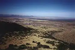 Organ as seen from the San Agustin Pass looking north/west