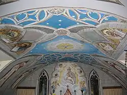 Detail of murals