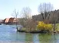 Ostpark lake in Neuperlach