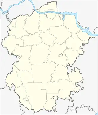 Alatyr is located in Chuvash Republic