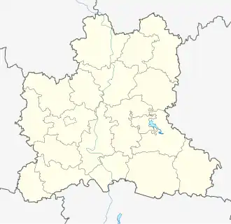 Lebedyan is located in Lipetsk Oblast