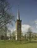 Tower of the former church