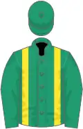 Emerald Green, yellow braces