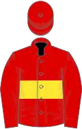 Red, yellow hoop