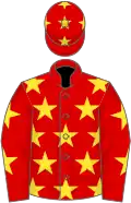 Red, yellow stars