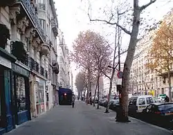 In the 12th arrondissement, towards the Pont d'Austerlitz and the Seine River