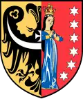 Coat of arms of Polkowice County