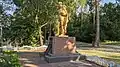 Mass grave of Soviet soldiers