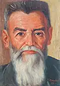 Portrait of Aca Stojanović, National museum in Niš, 1923