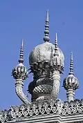 Paigah Tombs: Pineapple Shape Stucco work