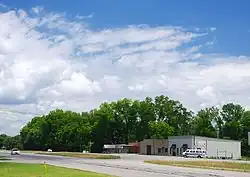 Businesses along US-72 in Paint&nbsp;Rock