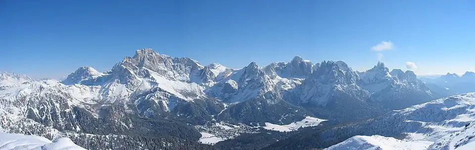 A mountain.