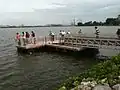 Pandan Reservoir Fishing Jetty on Penjuru Road