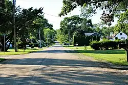 Park Avenue, the main street in Panorama Park