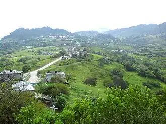 View over Juárez Hidalgo